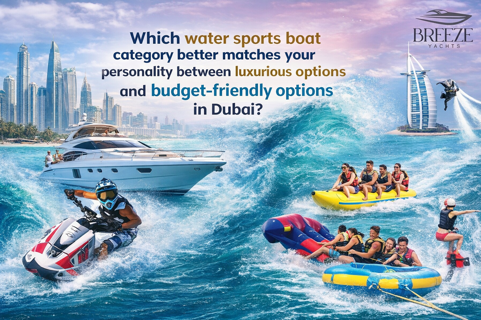 water sports boat